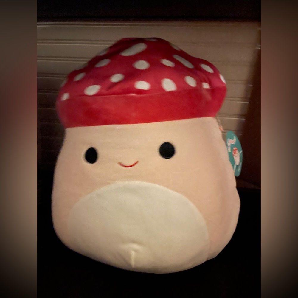 Malcolm the Mushroom squishmallow 16”